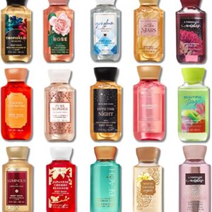 Bath Body Works 3 PACK, Random Miscellaneous Assorted TRAVEL SHOWER GEL, 3 oz each (9 oz total)