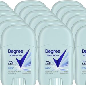 Degree Shower Clean Dry Protection Antiperspirant Deodorant Stick, 0.5 ounce (Pack of 18) (18 Pack)