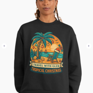 TWG Tropical Christmas 001 Premium Oversized Sweatshirt